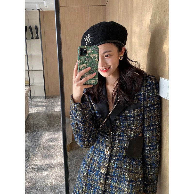 Light Luxury Ladies Temperament All-match Woolen Weaving