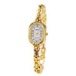Retro Oval Women's Fritillary Student Bracelet Watch