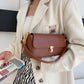 French Casual Bag Western Style Underarm Bag Shoulder Chain