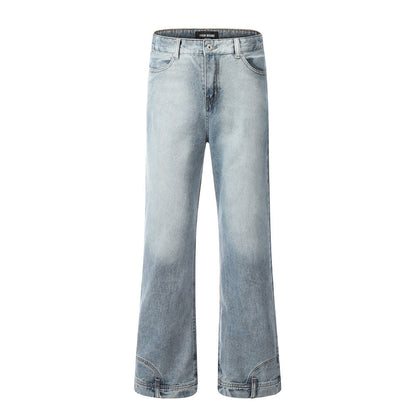 Fashion Personality Reverse Wear Jeans Men