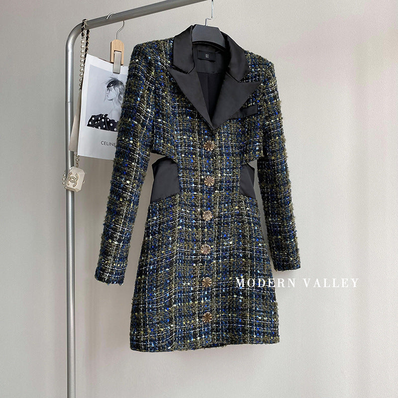 Light Luxury Ladies Temperament All-match Woolen Weaving