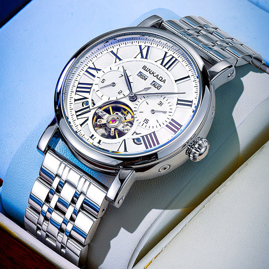 Multifunctional Mechanical Men's Automatic Watrproof Watch