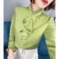 Satin Shirt Ladies New Fashion Bottoming Top