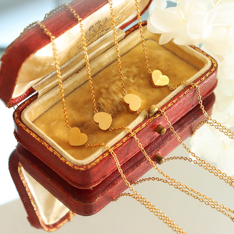 Fashion All-matching Heart Bracelet Women