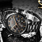 Men's Fashion Waterproof Moon Quartz Business Sports Watch