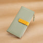 Long Multiple Card Slots Zipper Bag Buckle Korean Style High Sense Women's Wallet