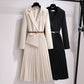 Women's Luxury French V-neck Suit Dress