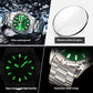 Swiss Brand Waterproof Fashion New Men's Super Strong Luminous Watch