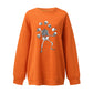 Women's Loose Casual Halloween Creative Printing Top
