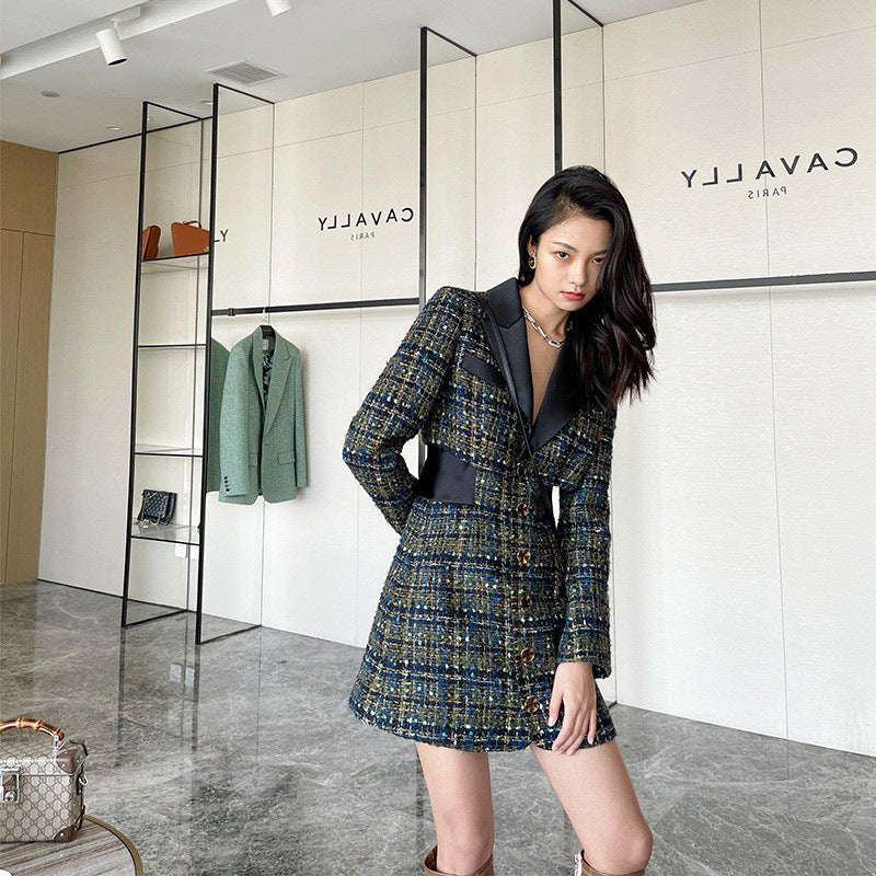 Light Luxury Ladies Temperament All-match Woolen Weaving