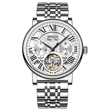 Multifunctional Mechanical Men's Automatic Watrproof Watch